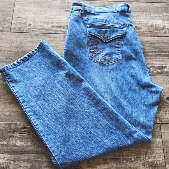 💎GLORIA VAND. jewel denim SZ 20W - Picture 1 of 6